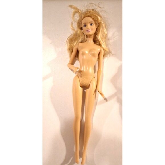 Barbie Doll Nude Lot 1-2010 3-2013 On Back Of Head 1 Outfit Brunette Blonde - Picture 4 of 9